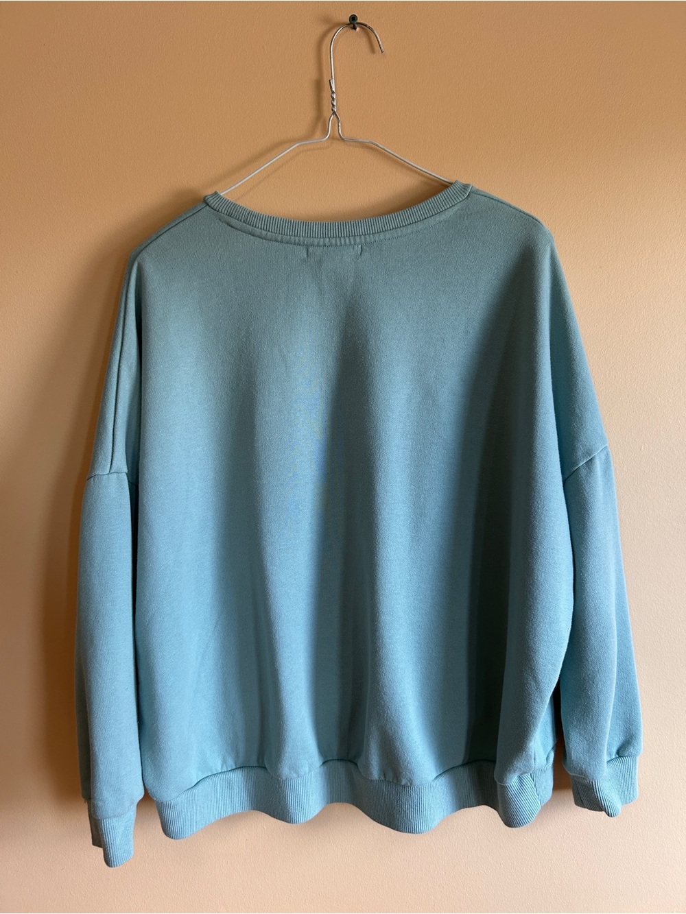 Forever 21 Light Blue Crewneck Sweatshirt - Picture 4 of 7